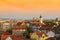 Panoramic view of Zemun, Belgrade,Serbia