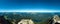 Panoramic View Zugspitze German Austrian Boarder