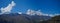 Panoramic views of the Annapurna