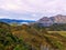 Panoramic views of the bays of Lake Wanaka from the top of the Diamond Conservation park walking track