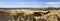 Panoramic Views of Cliff Dwellings in Mesa Verde N