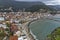 Panoramic views of Parga town, Epirus