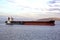 Panoramic views of the port and the city of Gibraltar during day and night. Kind of carg o and merchant vessels anchored.