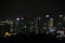 Panoramic views of the port and the city of Singapore during day and night. Kind of cargo and merchant vessels anchored.