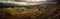 Panoramic views of the pyramids in ancient Mayan city of Teotihuacan, Mexico