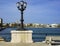 Panoramic views of the waterfront of Bari, Puglia