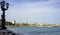 Panoramic views of the waterfront of Bari, Puglia