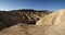 Panoramic Zabriskie Point at Death Valley