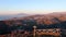 Panoramica dei due golfi da Monte Costanzo
