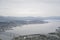 panoramical view of the city of Tromso in northern Norway