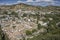 Panoranic view of Albaicin/Albayzin (Old Muslim quarter) from Alhambra Palace (Granada, Spain)