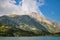 The panormic view of Vihren peak in Pirin