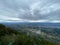 Panornic cityscape from a cliff