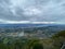 Panornic cityscape from a cliff