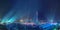 Panoroma Night View of Guangzhou China