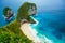 Pantai Kelingking beach in Nusa Penida island, Bali, Indonesia