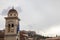 Pantanassa Church on Monastiraki Square, in the city center of Athens, Greece, with the iconic Acropolis in the background