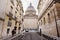 Pantheon Building in Latin Quarter in Paris
