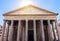 Pantheon building in Rome, Italy