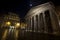 Pantheon, historic building in Rome, Italy - Night