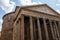 Pantheon roman temple and catholic church in rome Italy.