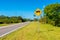 Panther Crossing Sign in Southern Florida USA