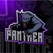 Panther esport mascot logo