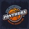 Panthers basketball emblem for sport team