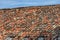 Pantiles - Roof with new and old terracotta tiles in Italy