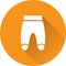 Pants baby icon. Vector illustration.