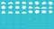 Pao symbol. Period open and use cosmetic. Date from open to end. Icons of pao. Period of life product. Expiry of cosmetic in