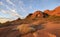 Papago Park, Red rock Butte in Phoenix,AZ