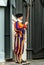 Papal Swiss guard with halberd - Vatican City Rome