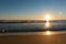 Papamoa Beach, outlook to horizon