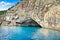 Papanikolis cave on the Ionian island of Lefkas. Greece.
