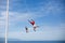 Papantla Flying Men soar over PV