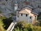 Papasidero - Sanctuary of St. Mary of Constantinople from above