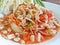 Papaya salad Thai food