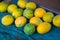 Papayas For Sale at Farmer`s Market in Hawaii