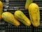 Papayas for sale in the local market, kelantan malaysia.