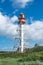 Pape Lighthouse, located on the Latvian coast