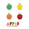 Paper Apple Background