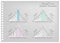 Paper Art Set of Normal Distribution Diagrams