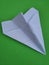 Paper craft plane