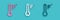 Paper cut Meteorology thermometer measuring heat and cold icon isolated on blue background. Temperature Fahrenheit