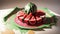 Paper Delights A Vibrant Paper Art Celebrating the Freshness of Watermelon Salad on Nation.AI Generated