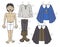 The paper doll funny royal musketeer