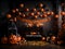 Paper Dreams of Halloween Delight: Festive Background Fun