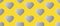 Paper grey hearts on a yellow background