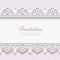 Paper lace border background